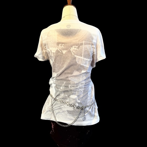 SOLD Beatles Official Photo Graphic Print Women's Top Sz XL - Picture 9 of 10